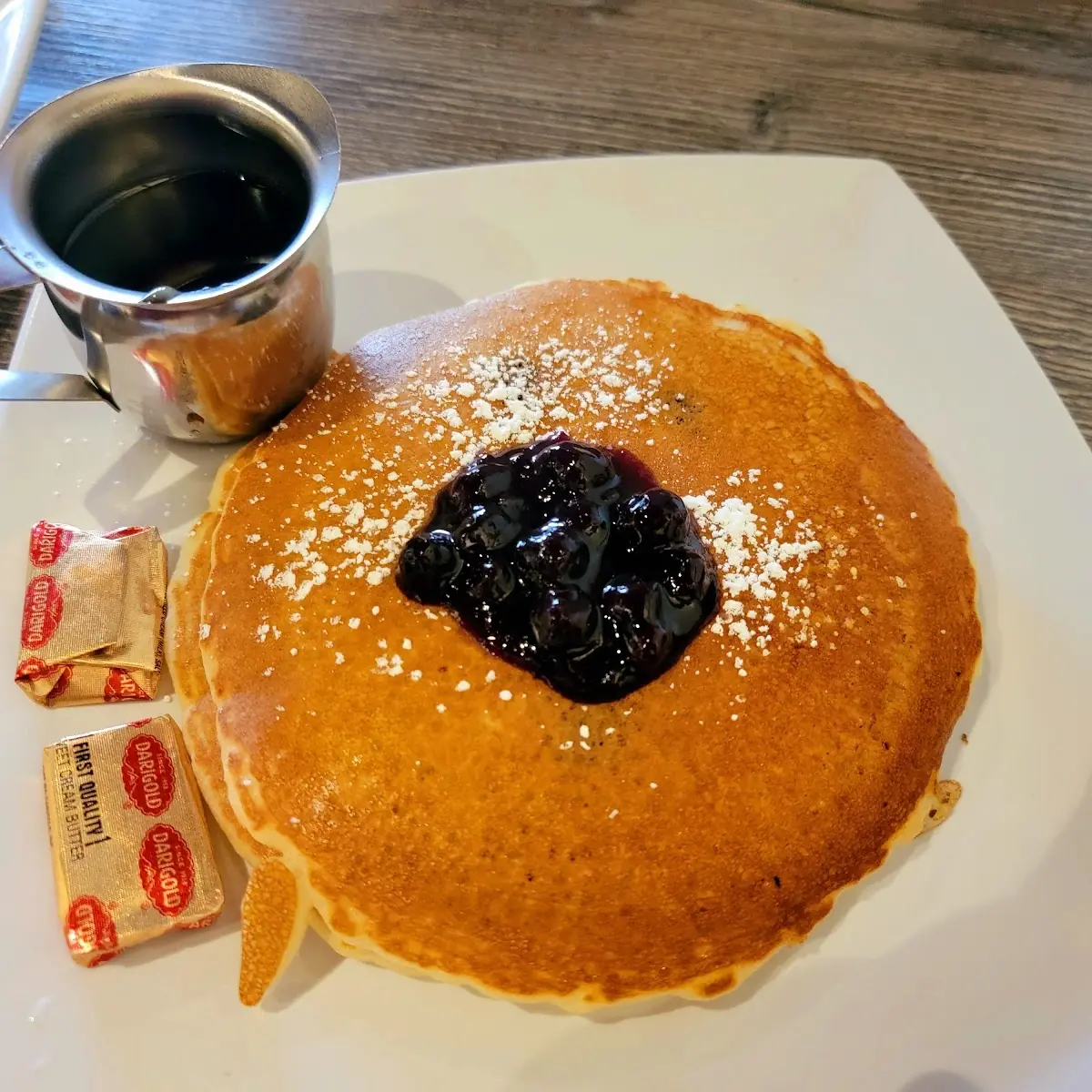 Blueberry Pancake Breakfast