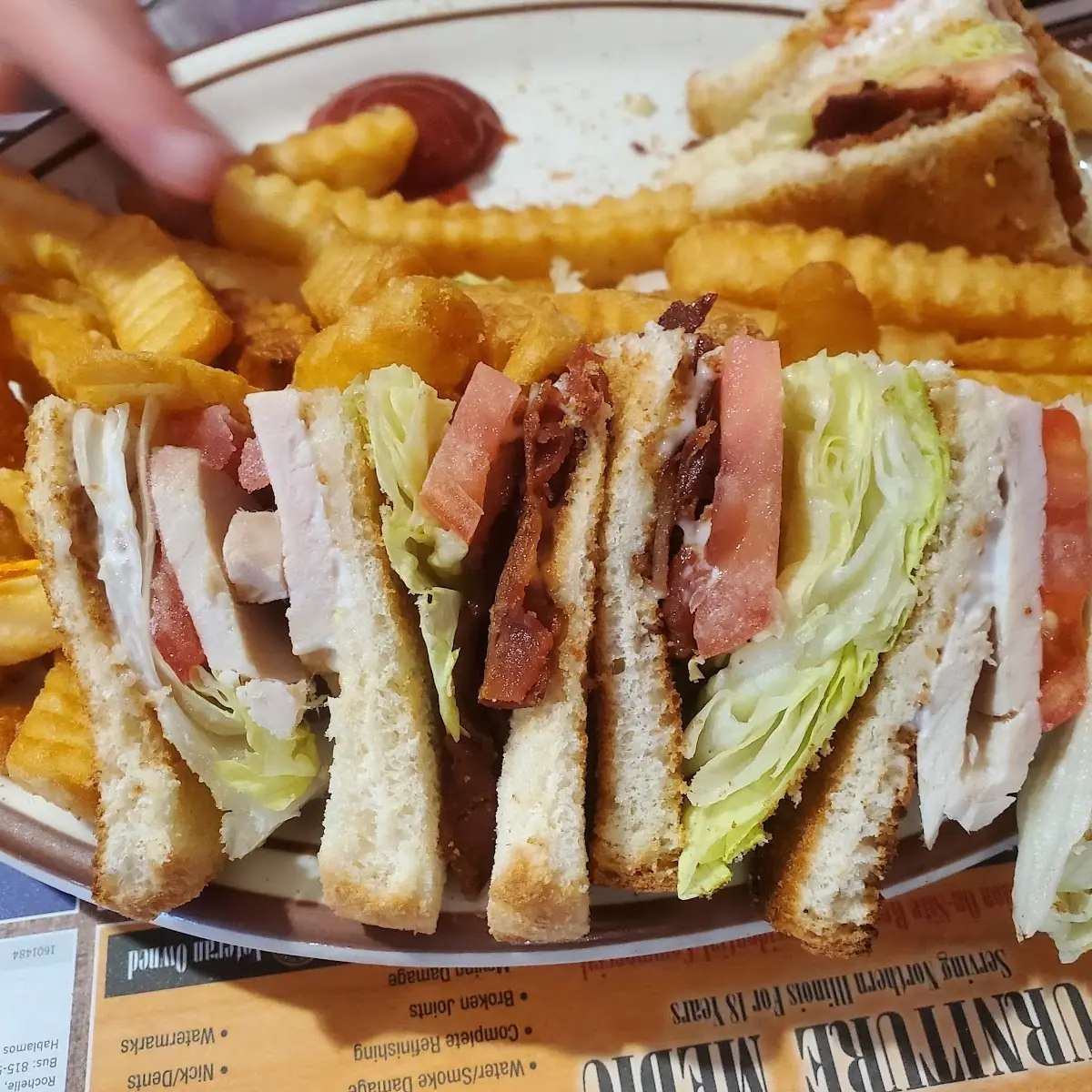 Turkey Bacon Club