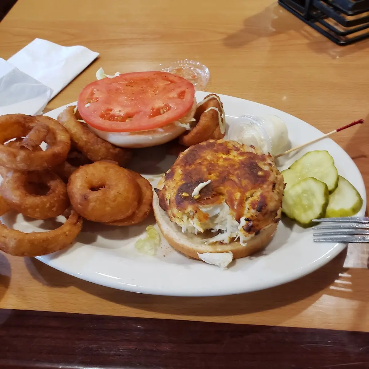 Crab Cake Sandwich