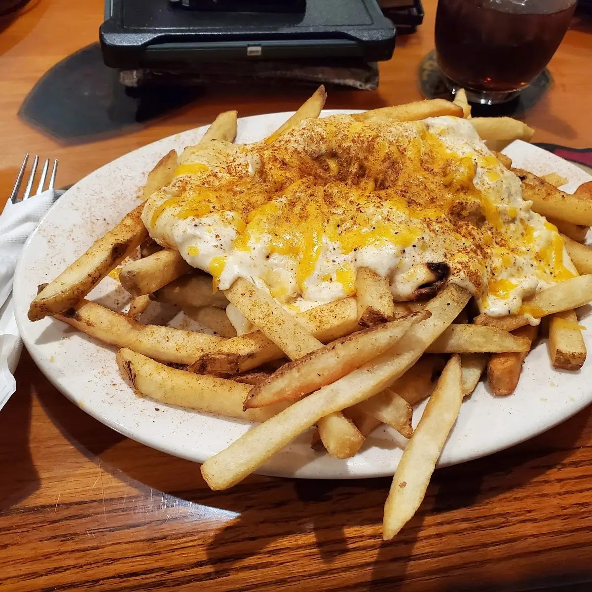 Crab Dip Cheese Fries