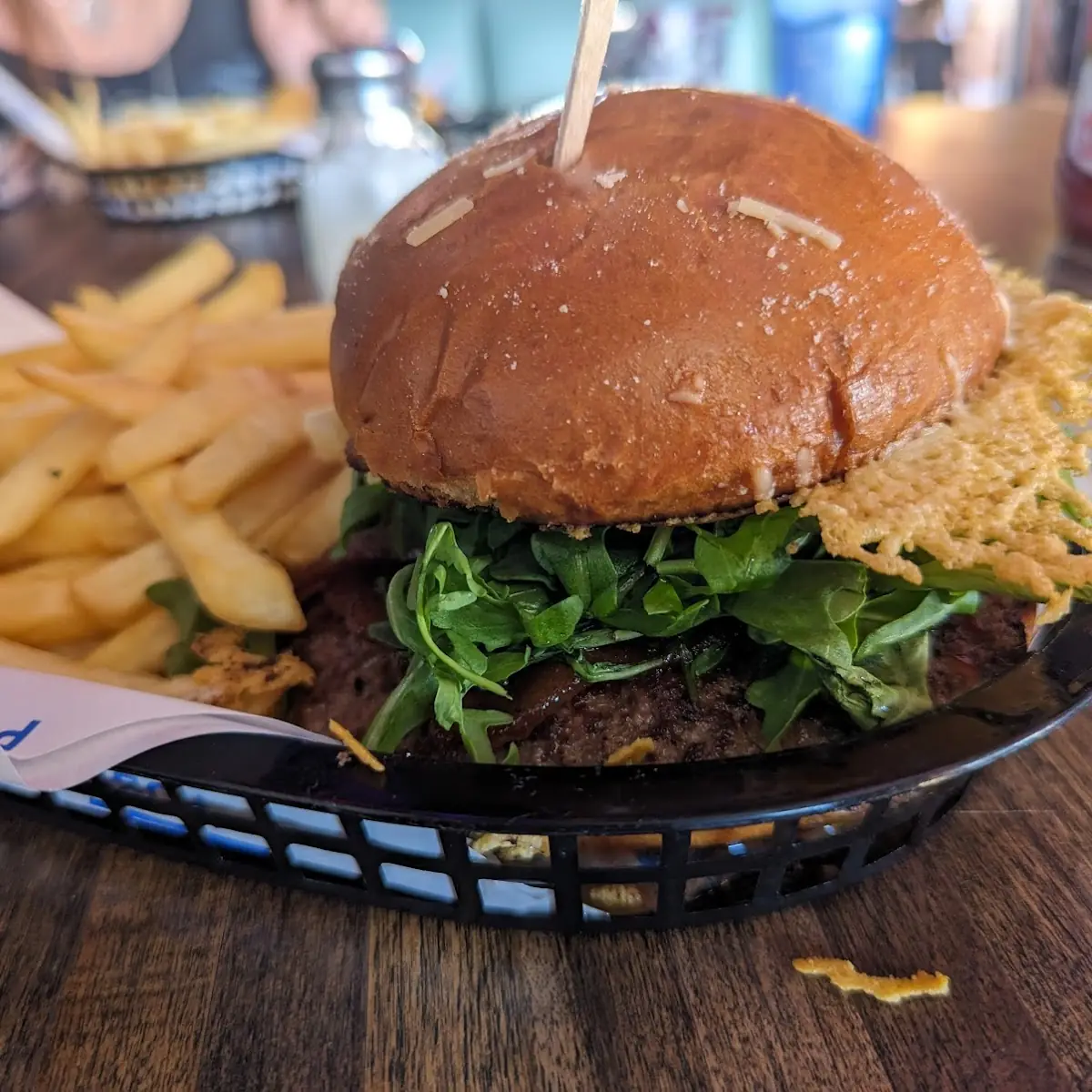 Garlic Parm Burger