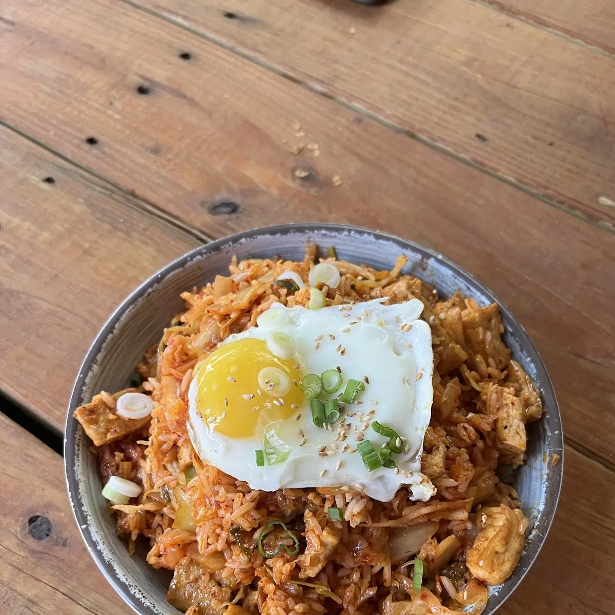 Kimchi Fried Rice Bowl