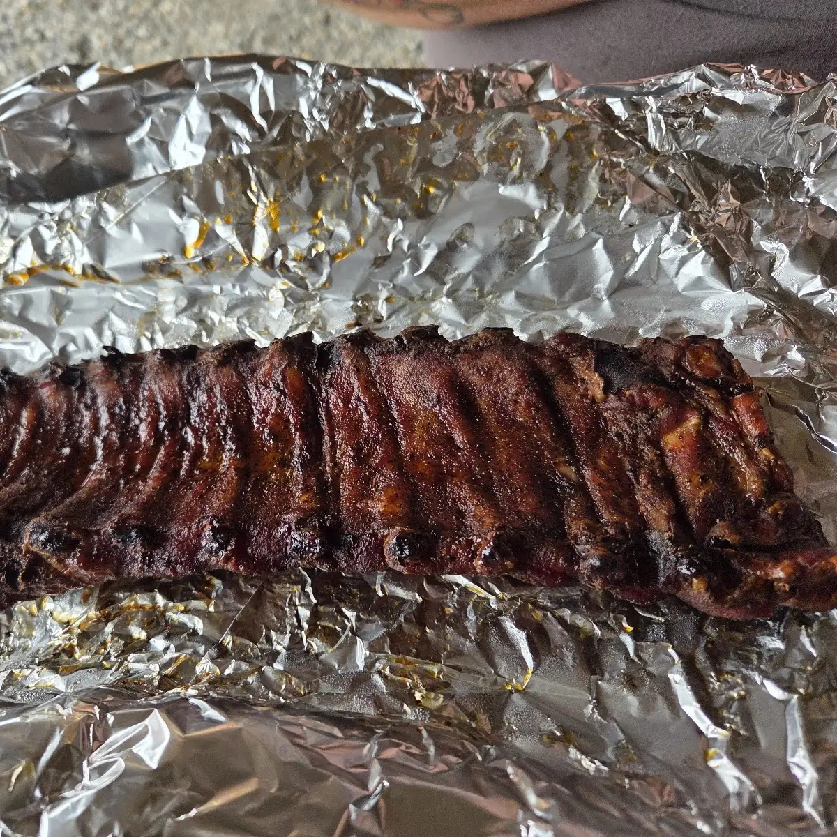 Smoked Barbecue Ribs with Dry Rub