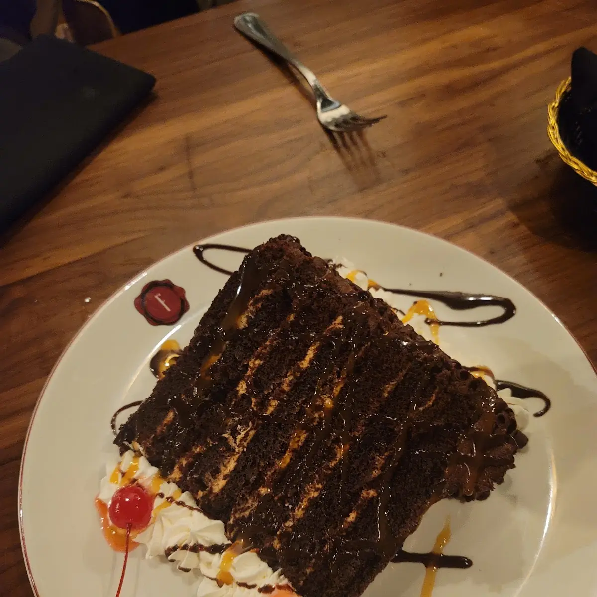 Deacon Tower Chocolate Cake