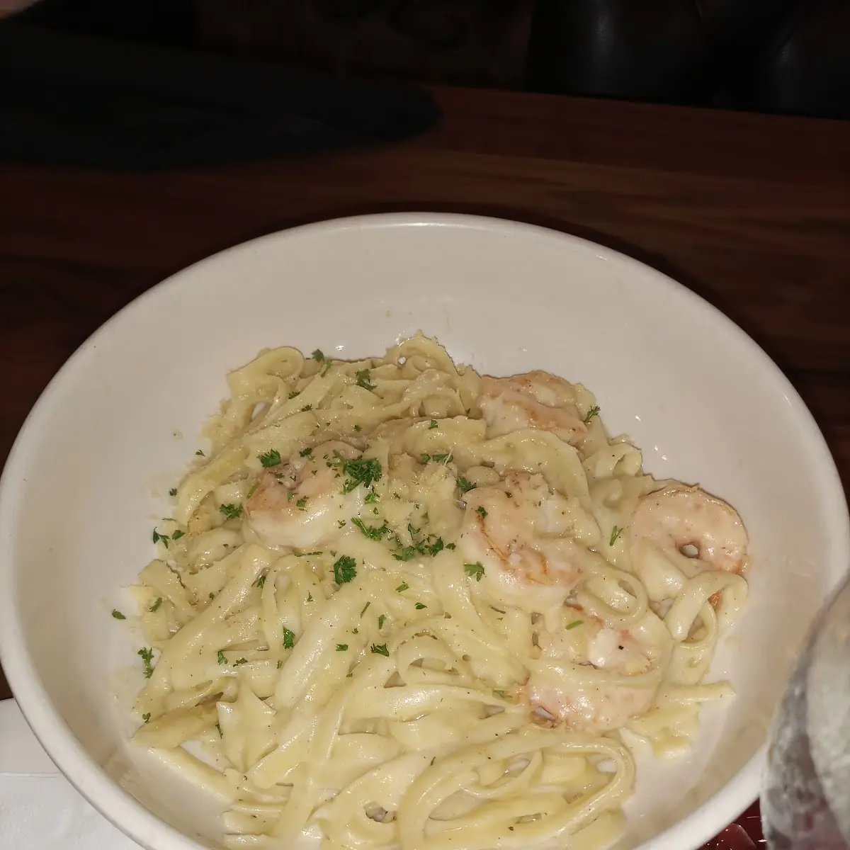 Shrimp Alfredo Pasta