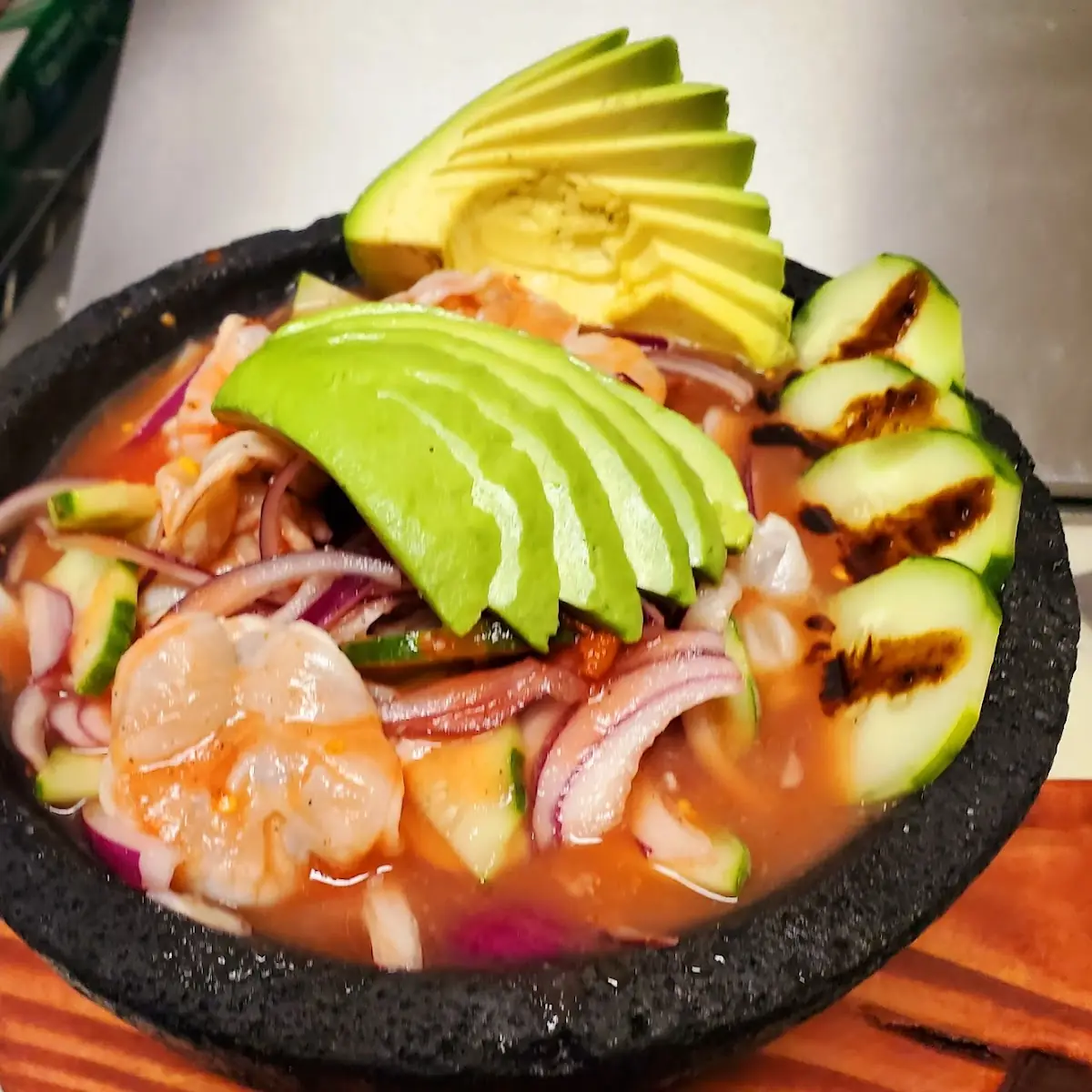 Molcajete Aguachile Rojo