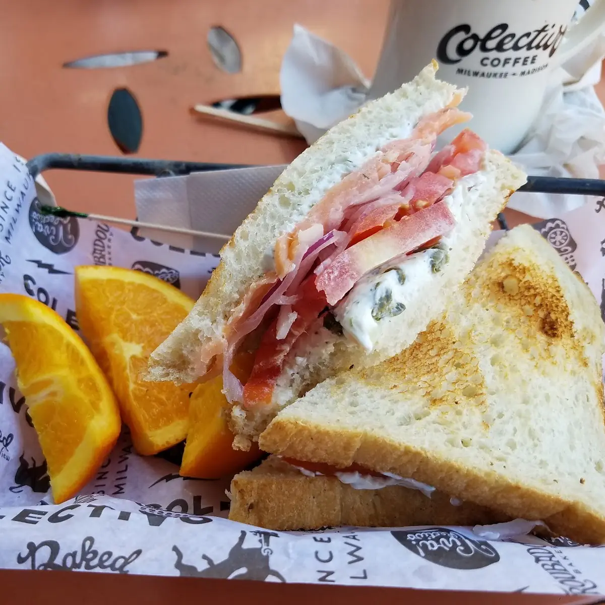 Smoked Salmon on Sourdough