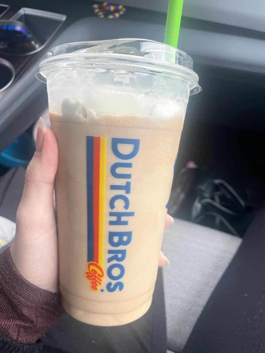 White Chocolate Lavender Cold Brew w Cream