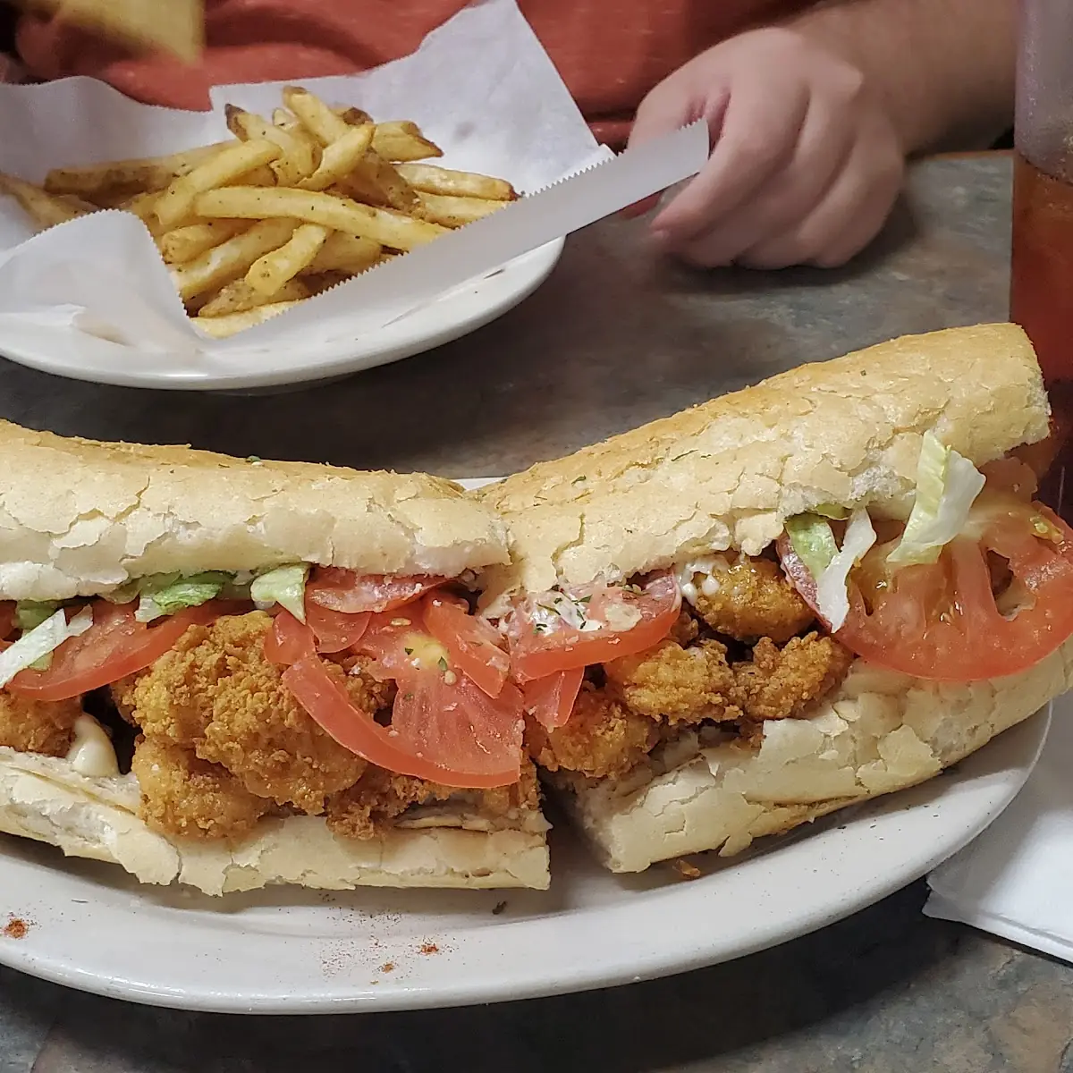 Shrimp PO'Boy