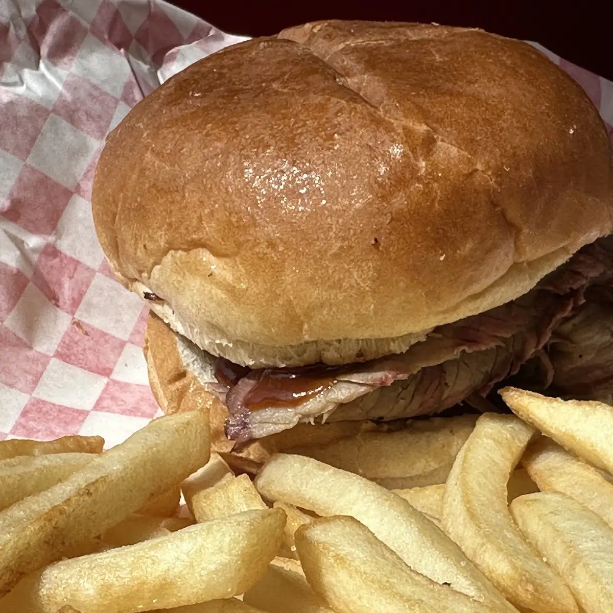 Beef Brisket Sandwich Combo