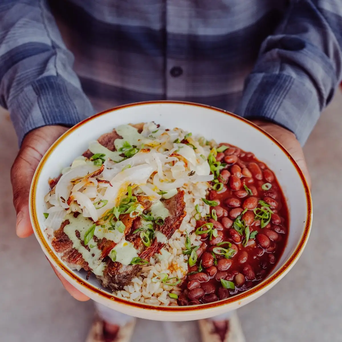 Brown Rice Red Beans