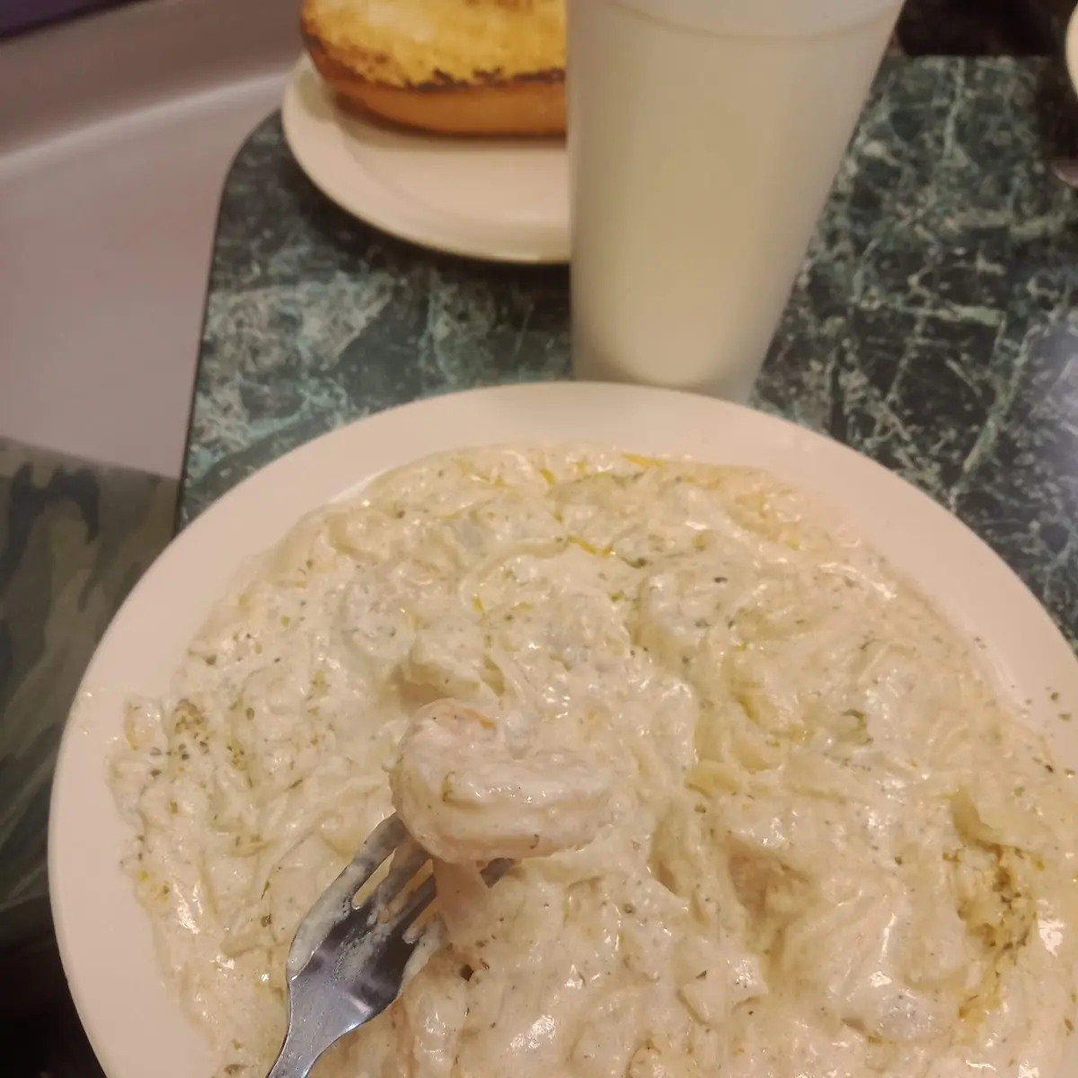 Shrimp Alfredo