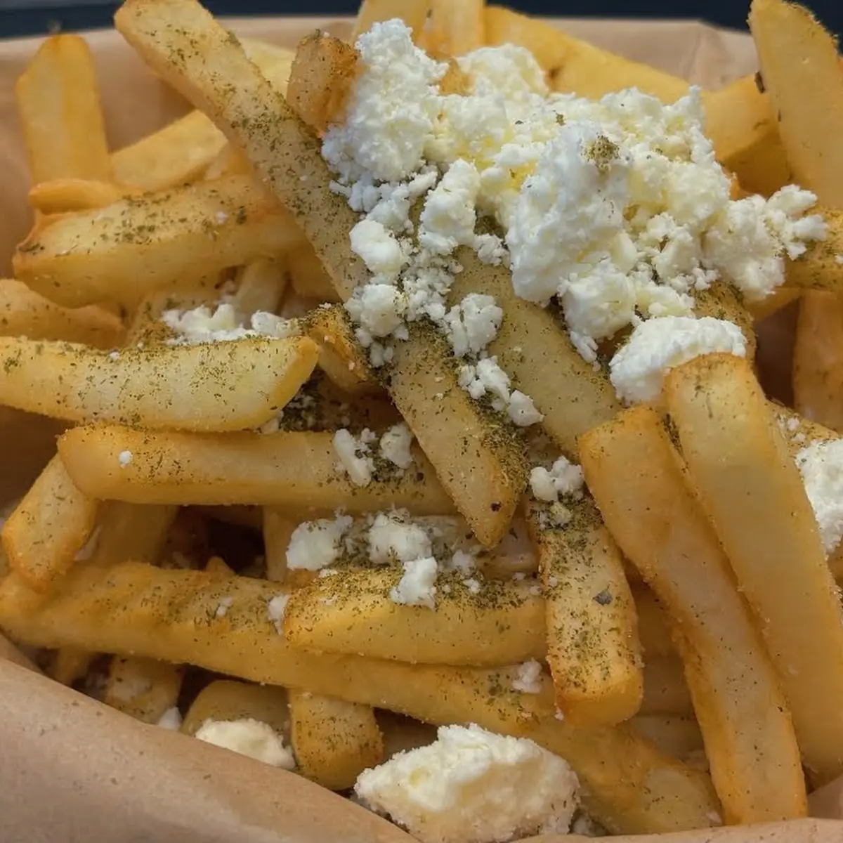 French Fries with Zaatar