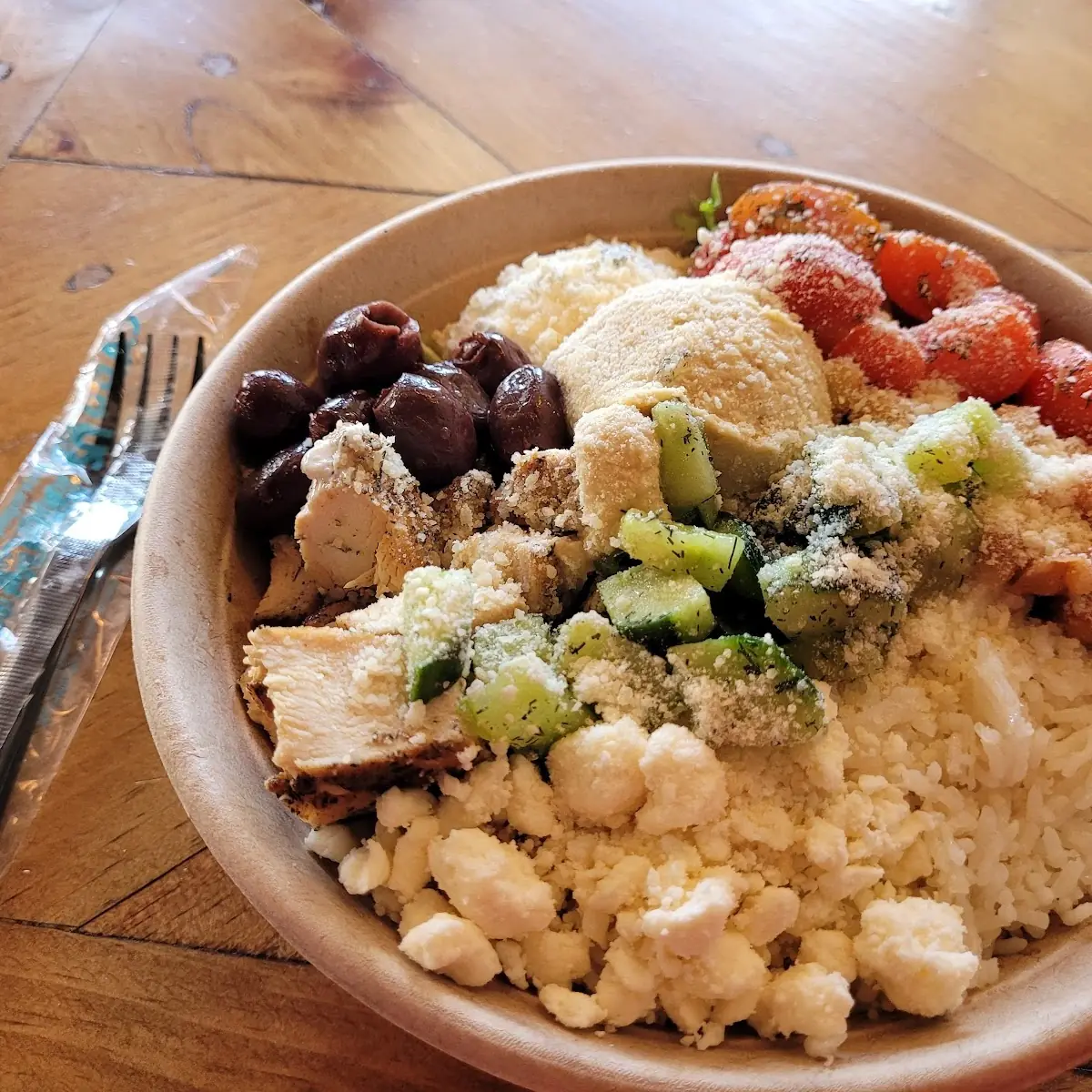 Mediterranean Chicken Bowl