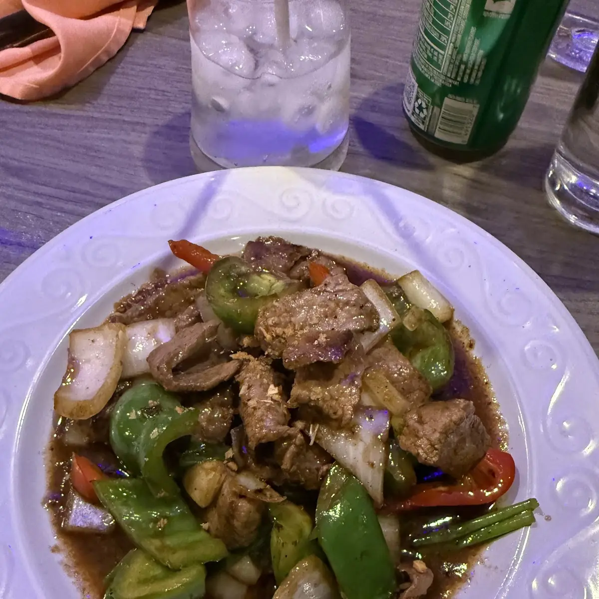 Pepper Steak with Onions