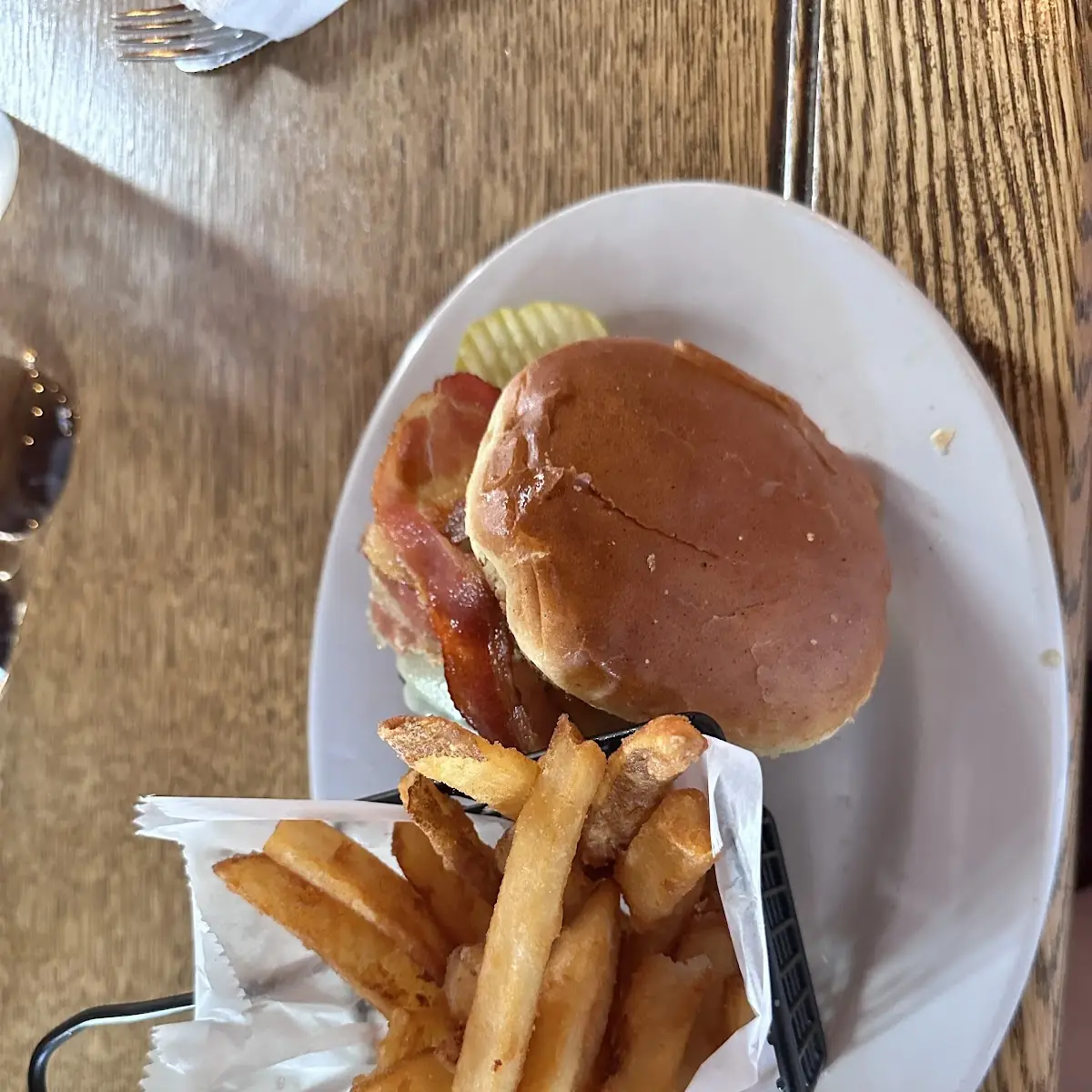 Peanut Butter and Jelly Burger