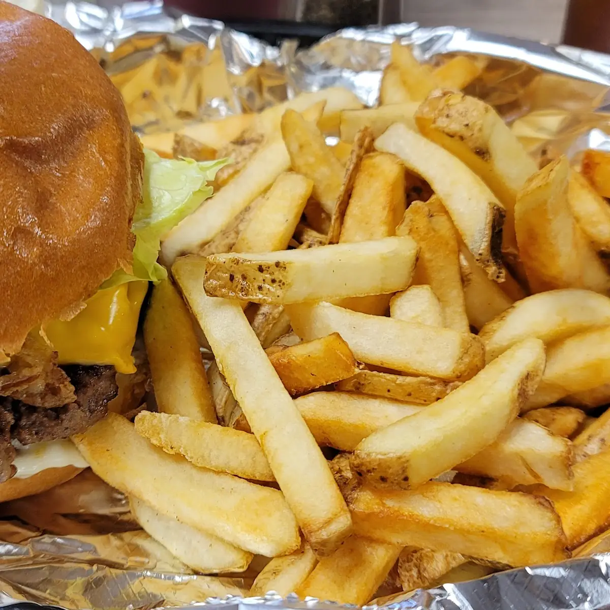 Belly Buster Burger & Fries