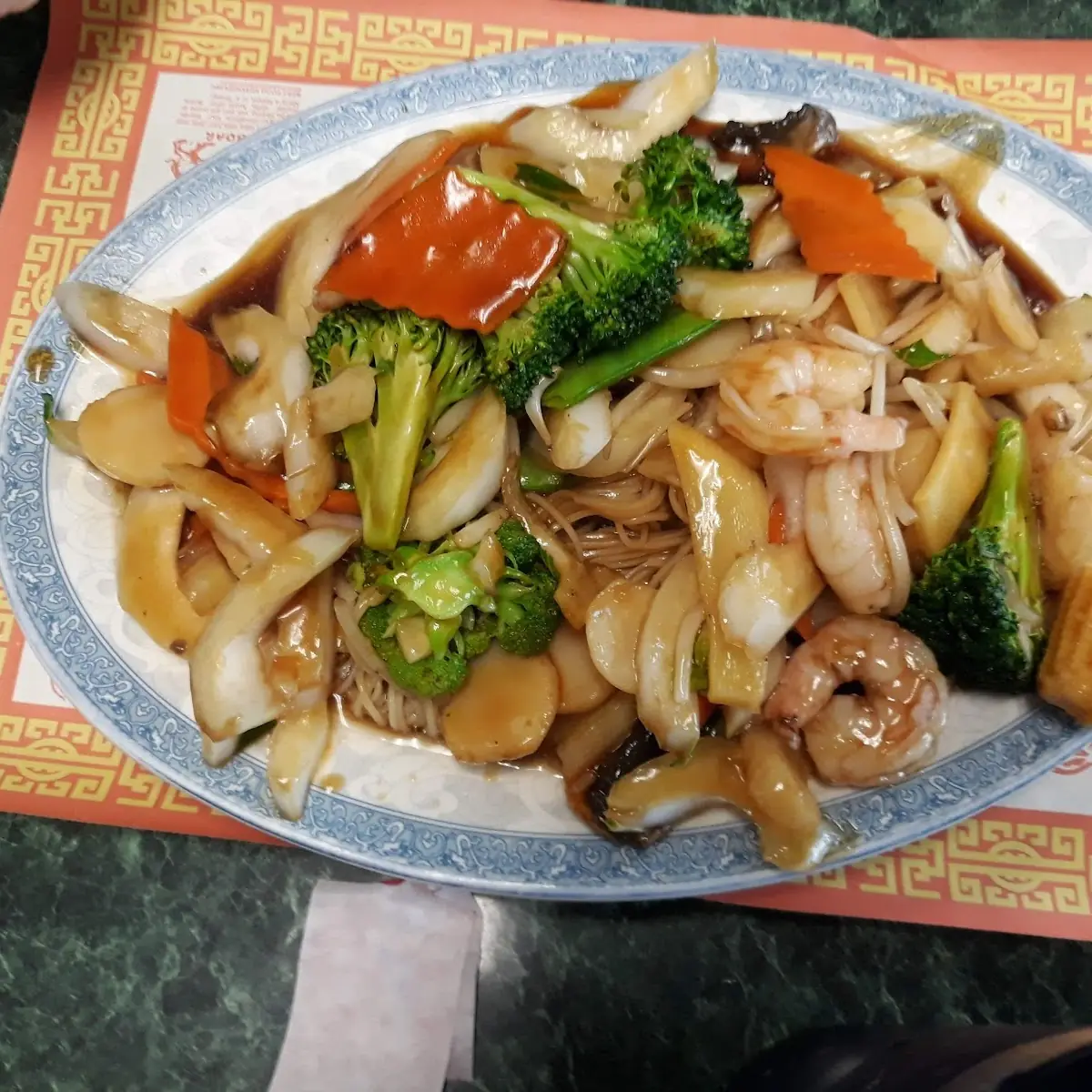 Orange Chicken Dinner