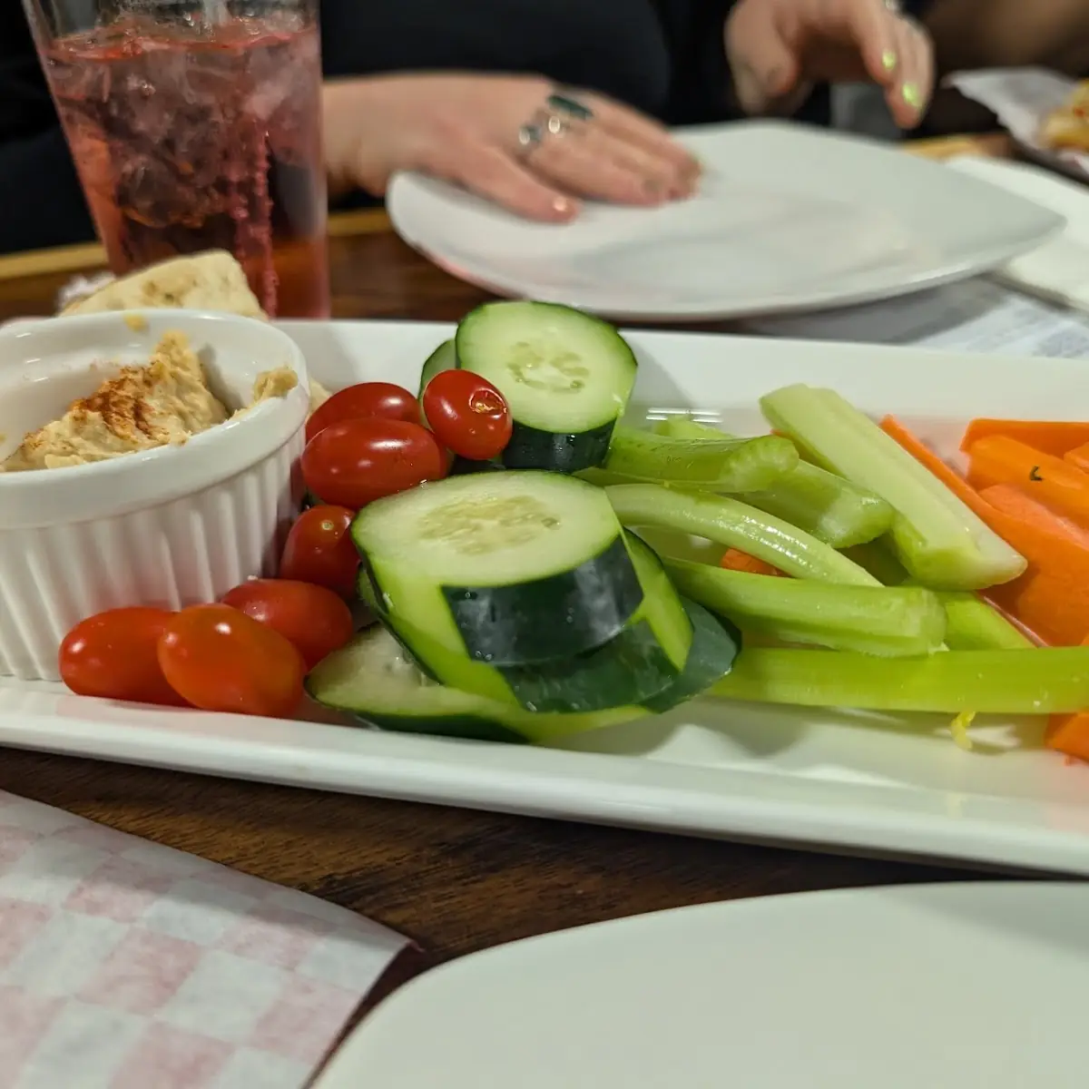 Hummus Plate