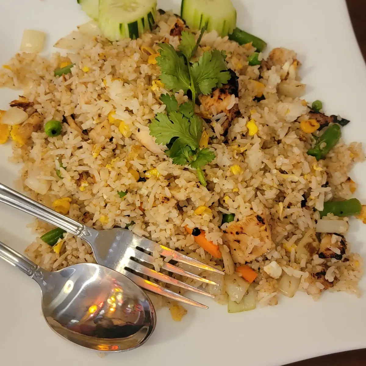 Chicken Fried Rice Plate