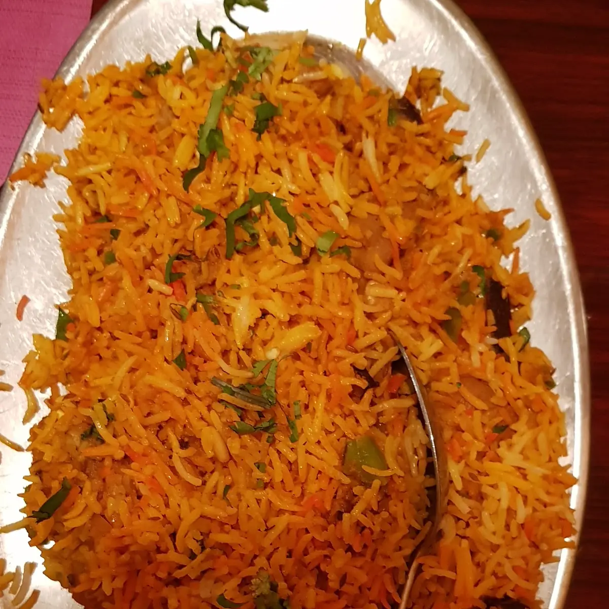 Vegetable Biryani N