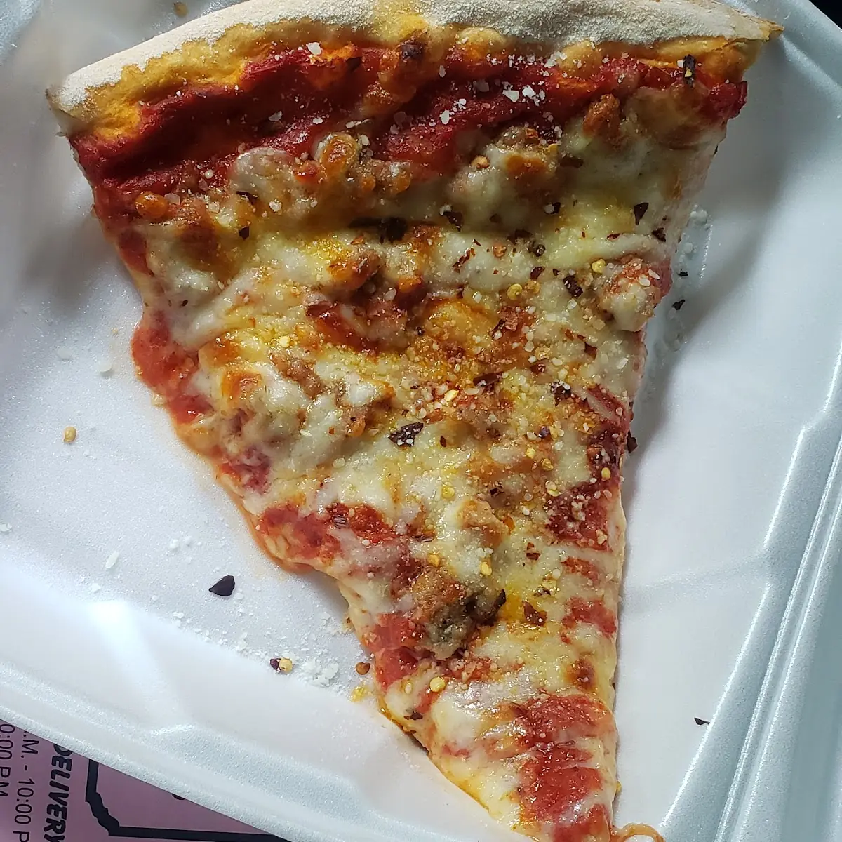 Sausage Pizza Slice