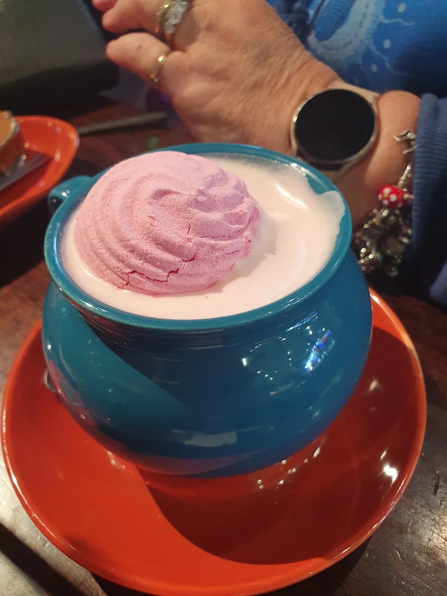 Strawberry Hot Chocolate