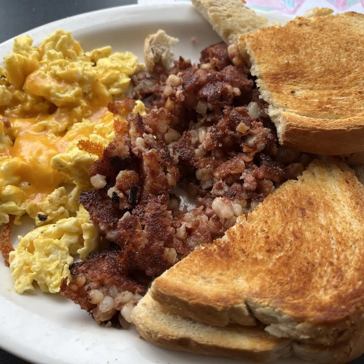 Eggs with Corned Beef Hash