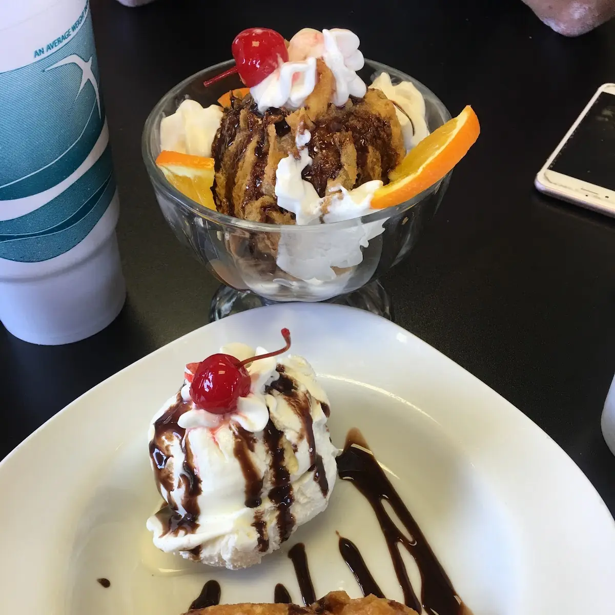 Fried Twinkie & Fried Ice Cream