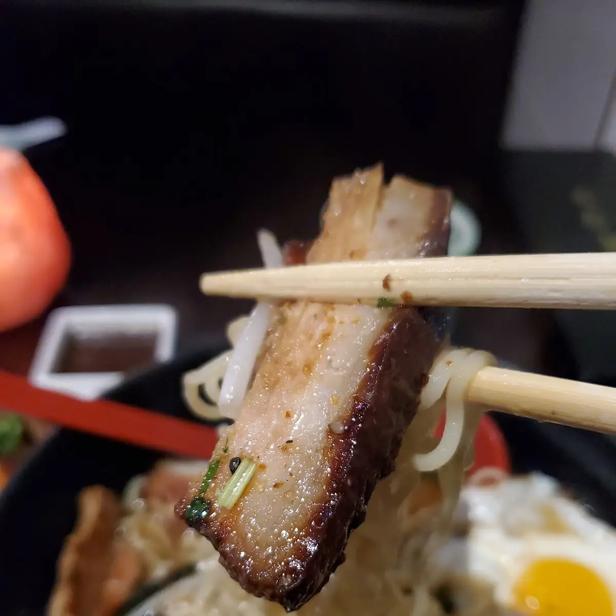 Pork Belly Ramen Soup