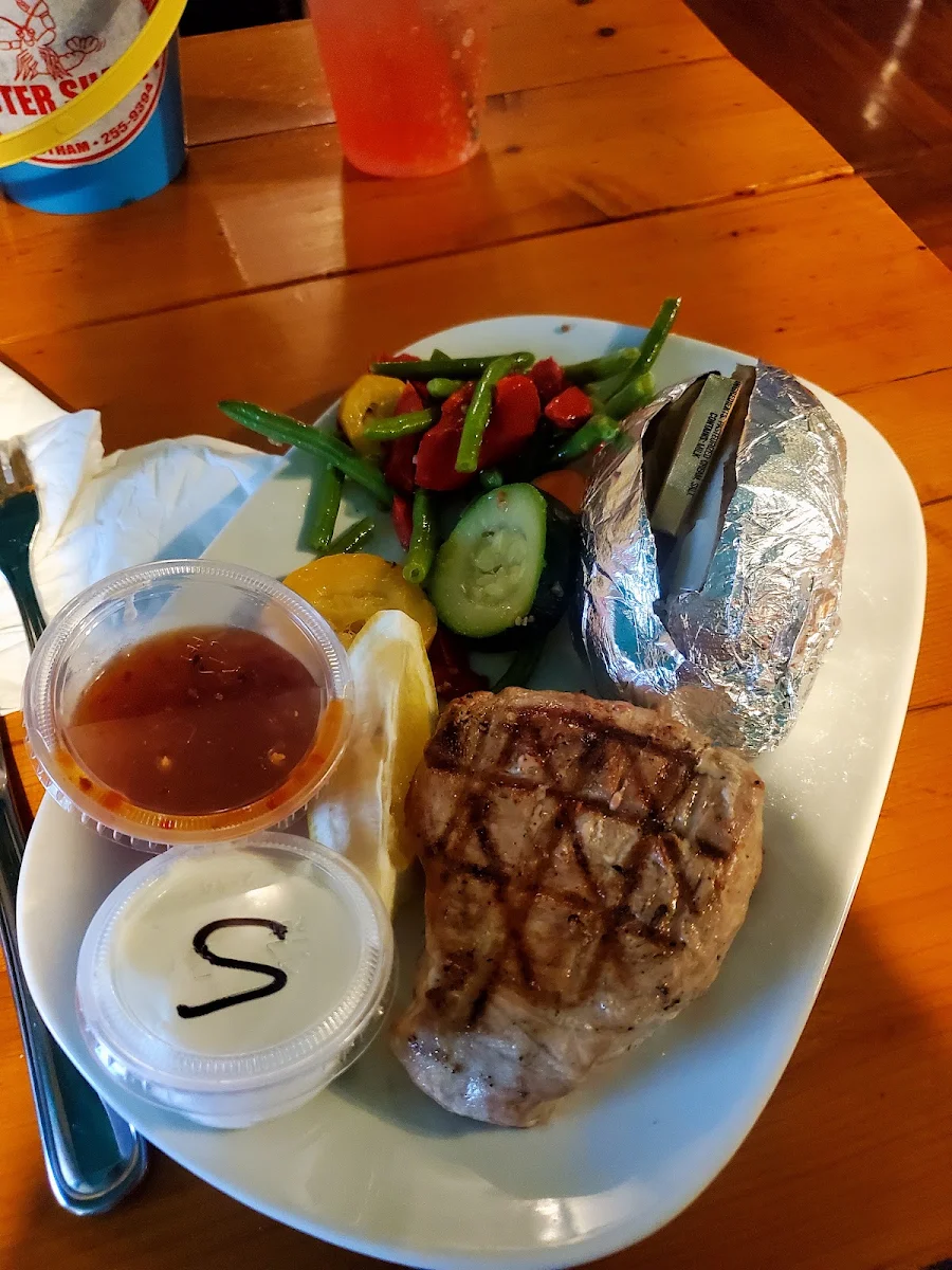 Tuna Steak with Sweet Chili Lime Sauce