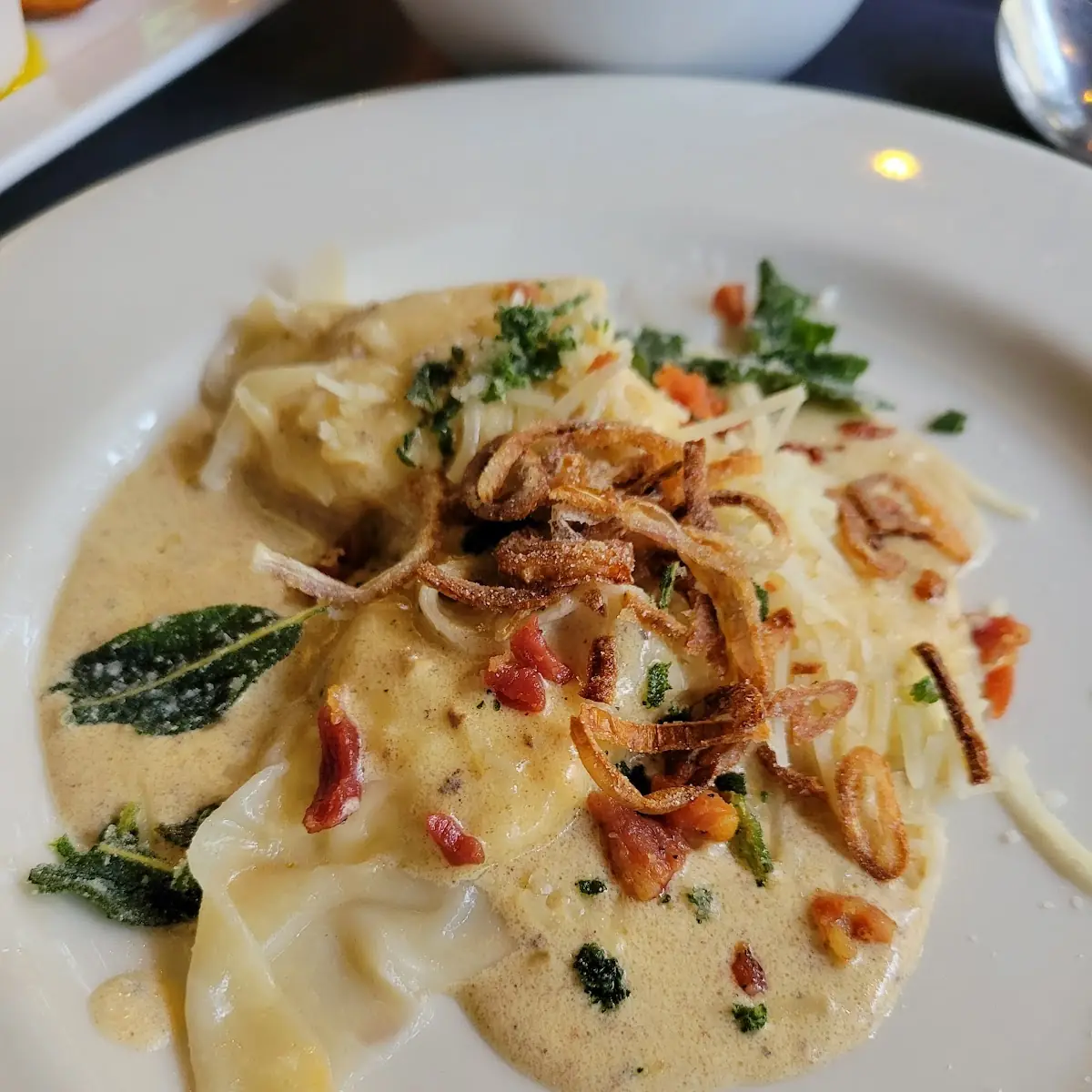 Goat Cheese Ravioli