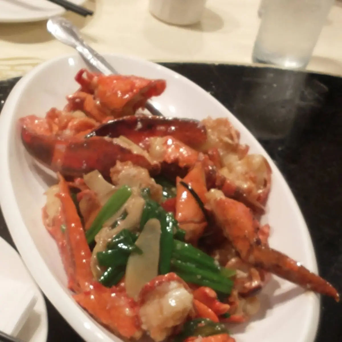 Ginger & Onion Lobster