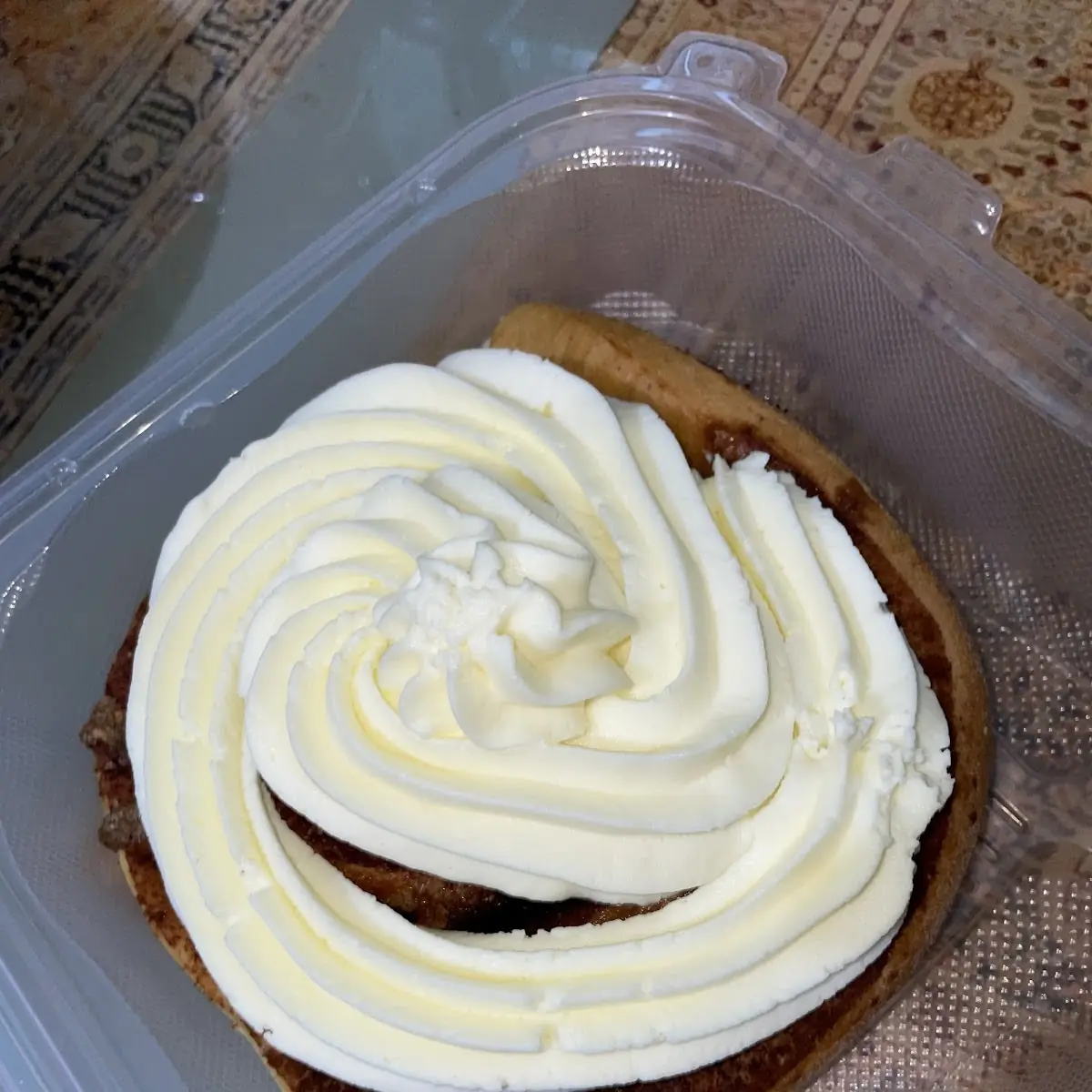 Cream Cheese Cinnamon Roll