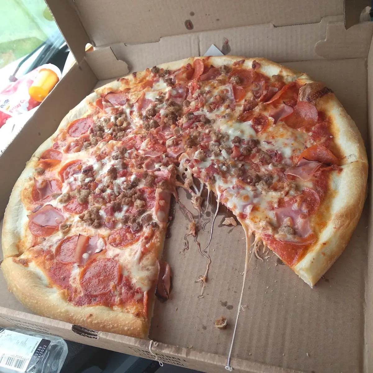 Large Meat Lovers Pizza