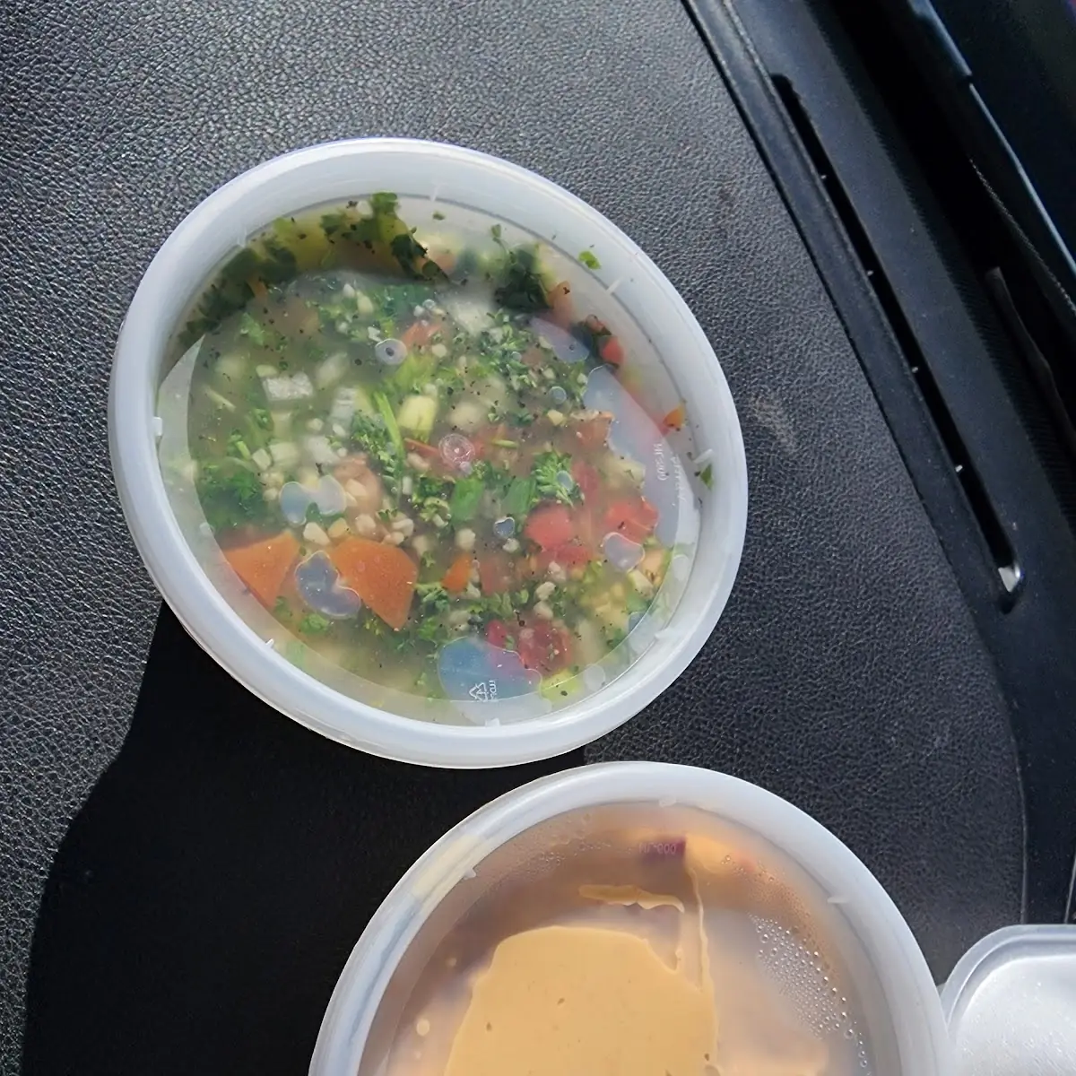 Hummus and Tabbouleh