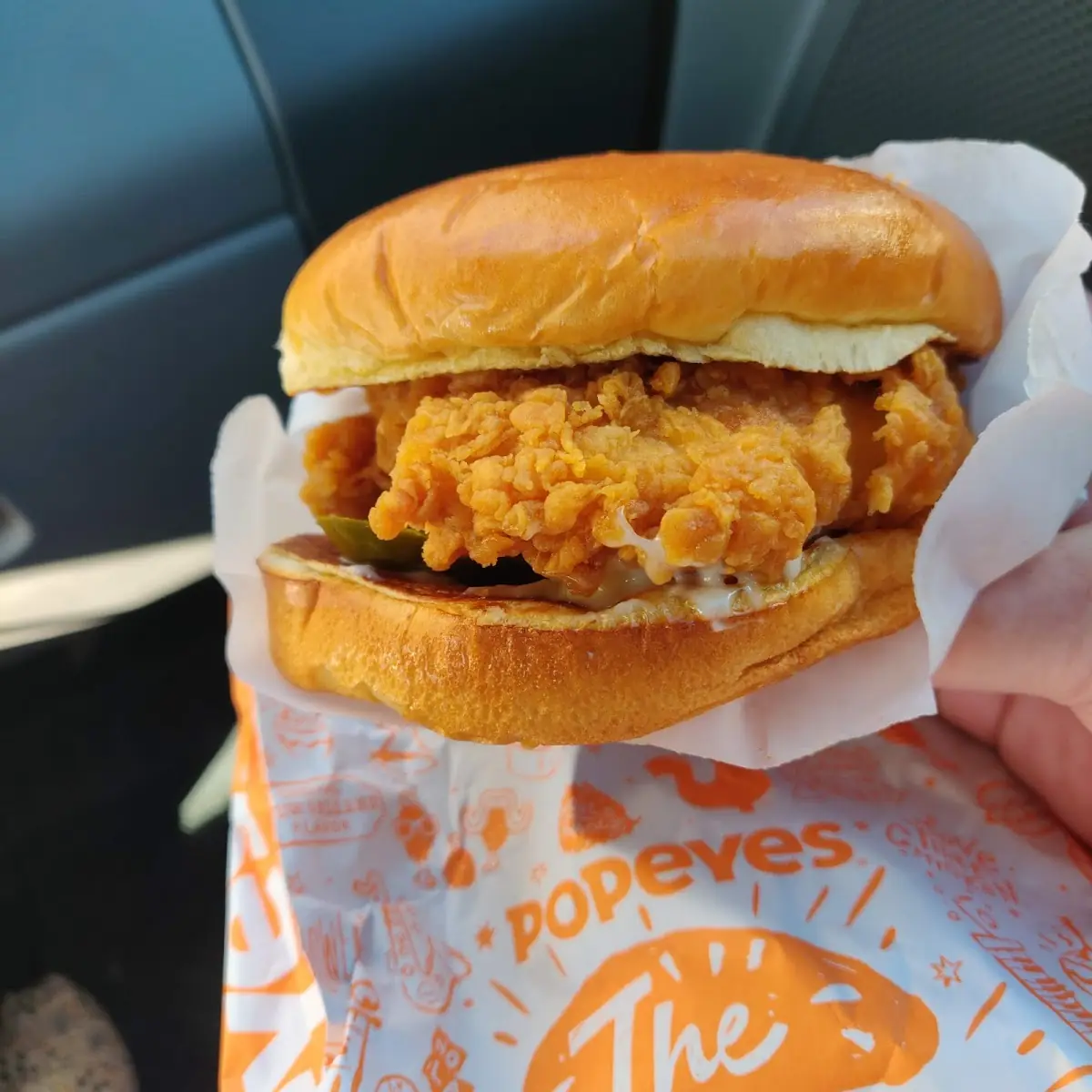 New Fried Chicken Sandwich from Popeyes