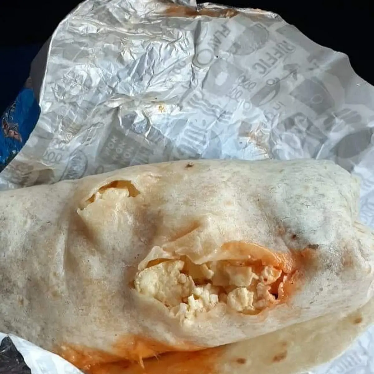 Sausage Breakfast Burrito