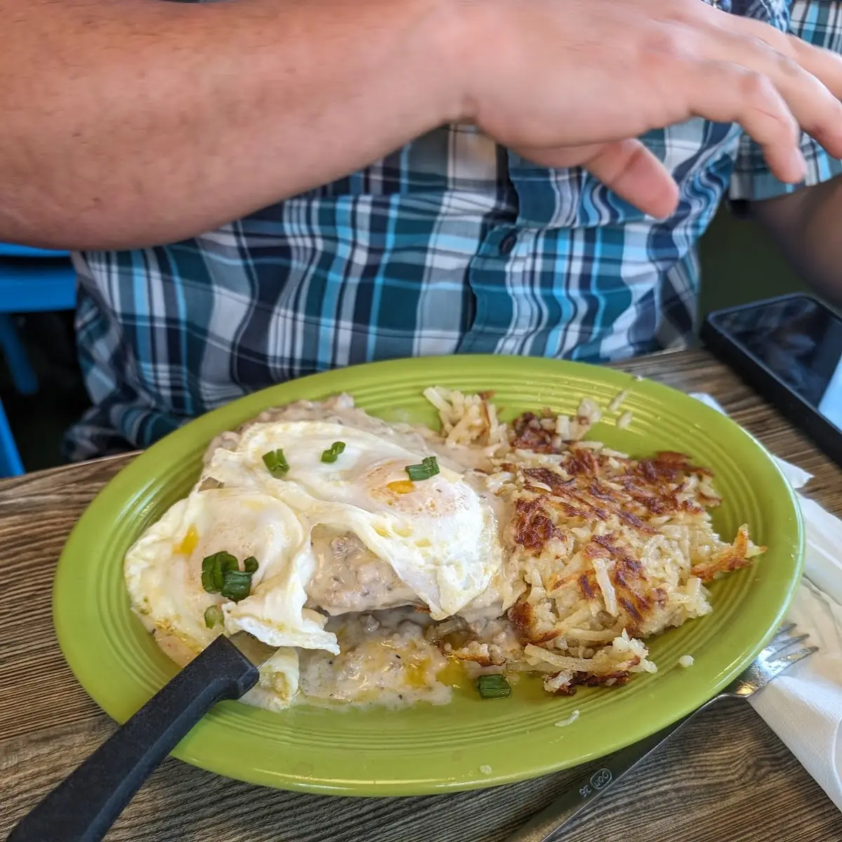 Chicken Fried Steak & Eggs
