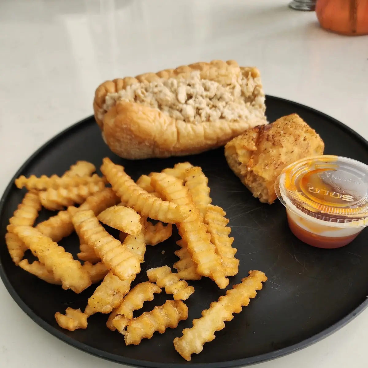 Philly Cheesesteak Crinkle Fries