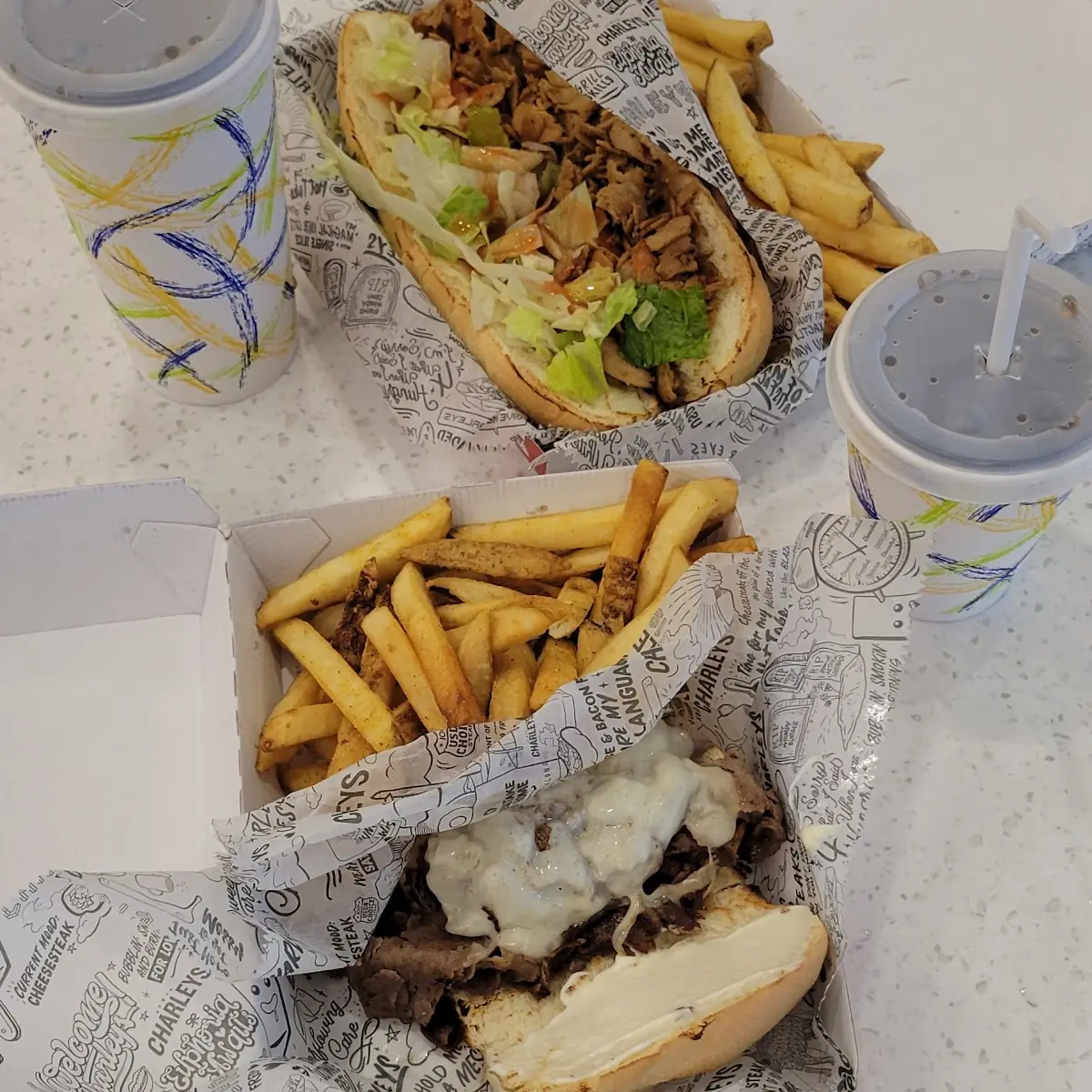Philly Cheesesteak Sandwich