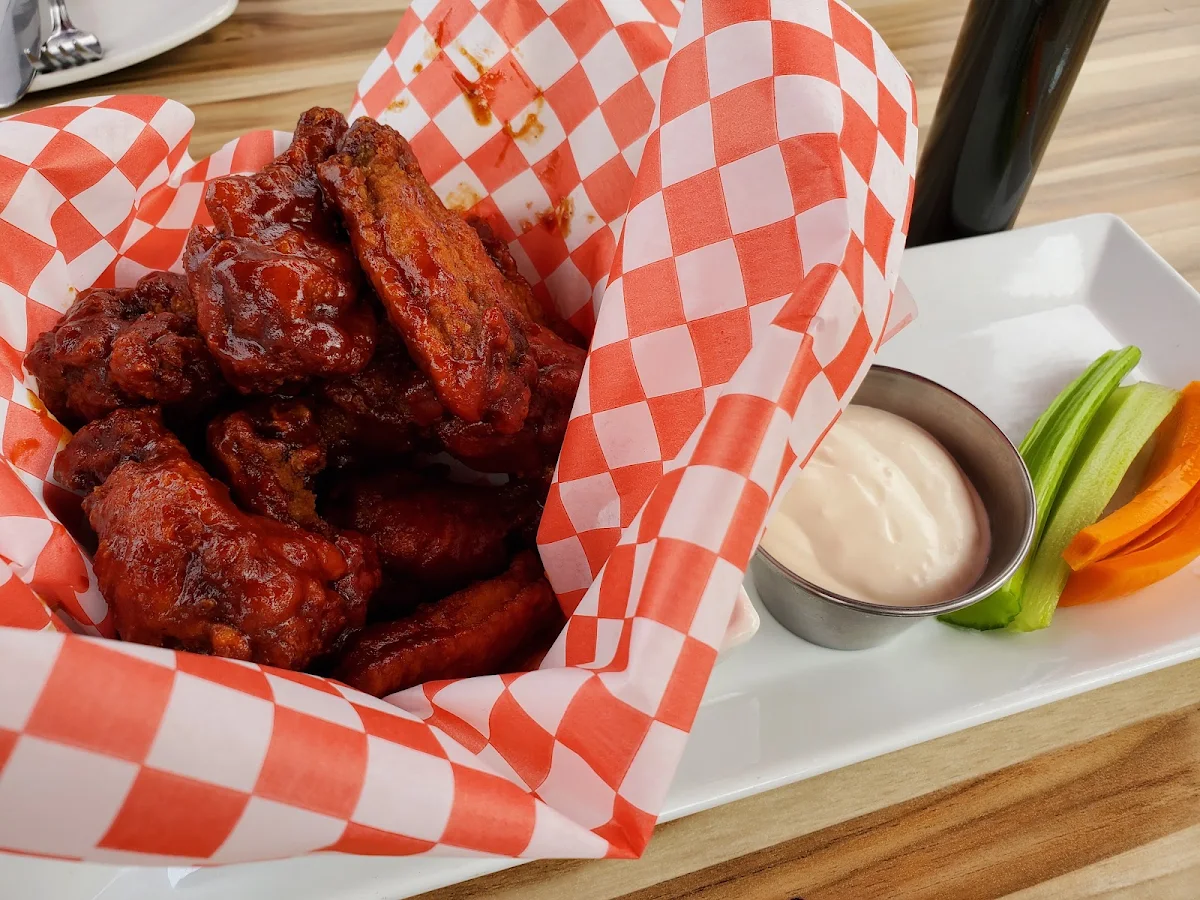 Wings with BBQ Sauce