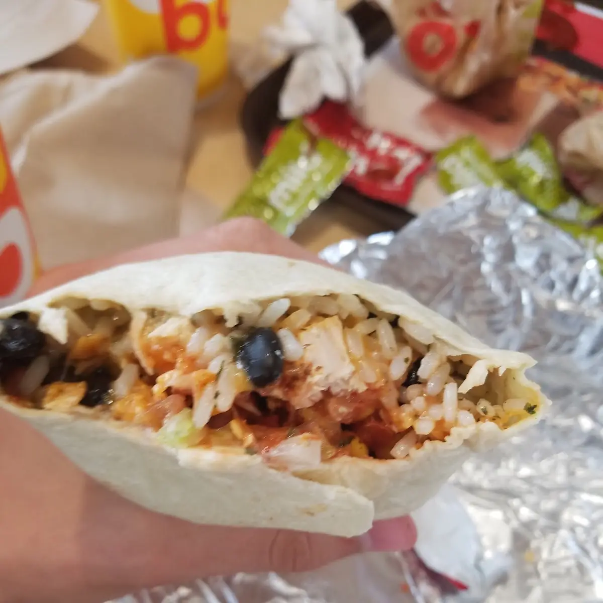 Chicken Burrito