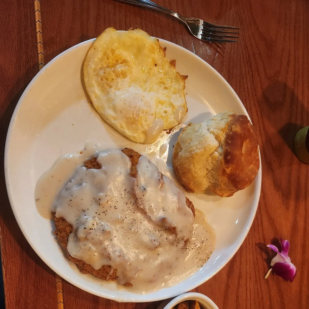 Country Fried Steak & Eggs