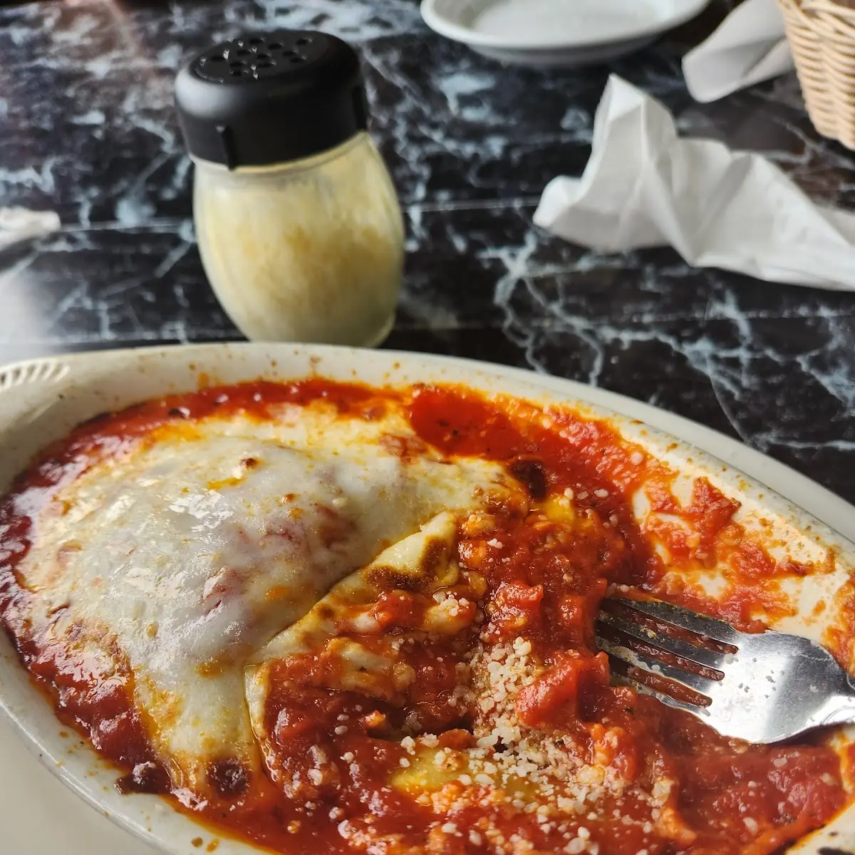 Baked Beef Ravioli