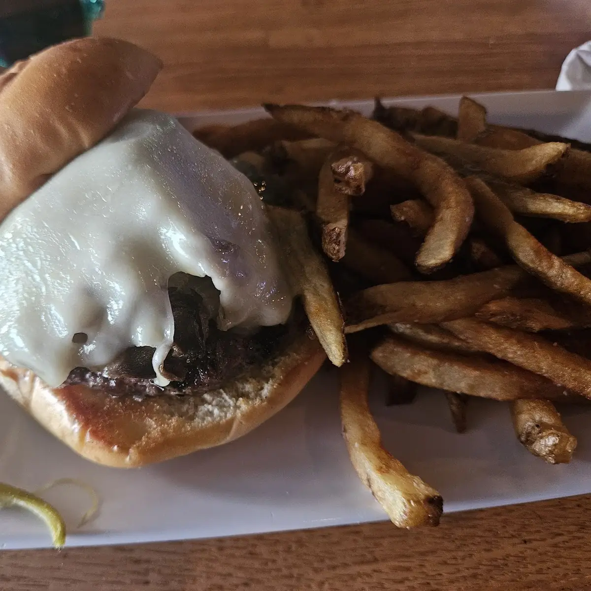 Swiss Mushroom Burger