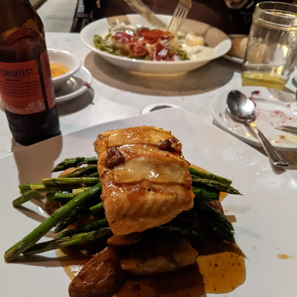 Apple Glazed Salmon