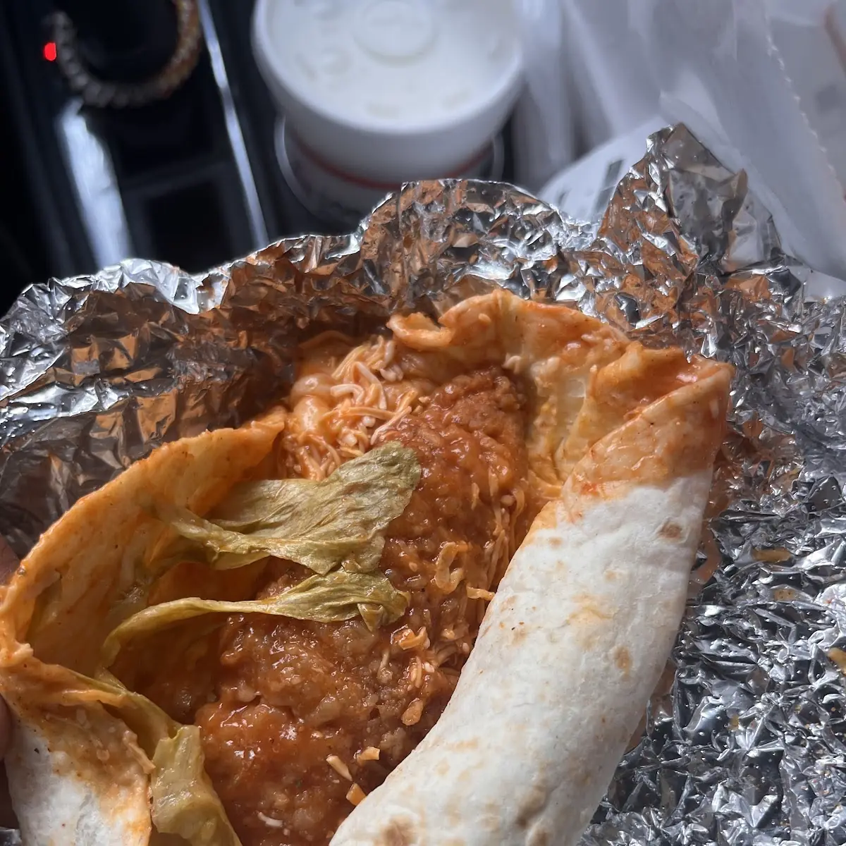 Cajun Chicken Wrap