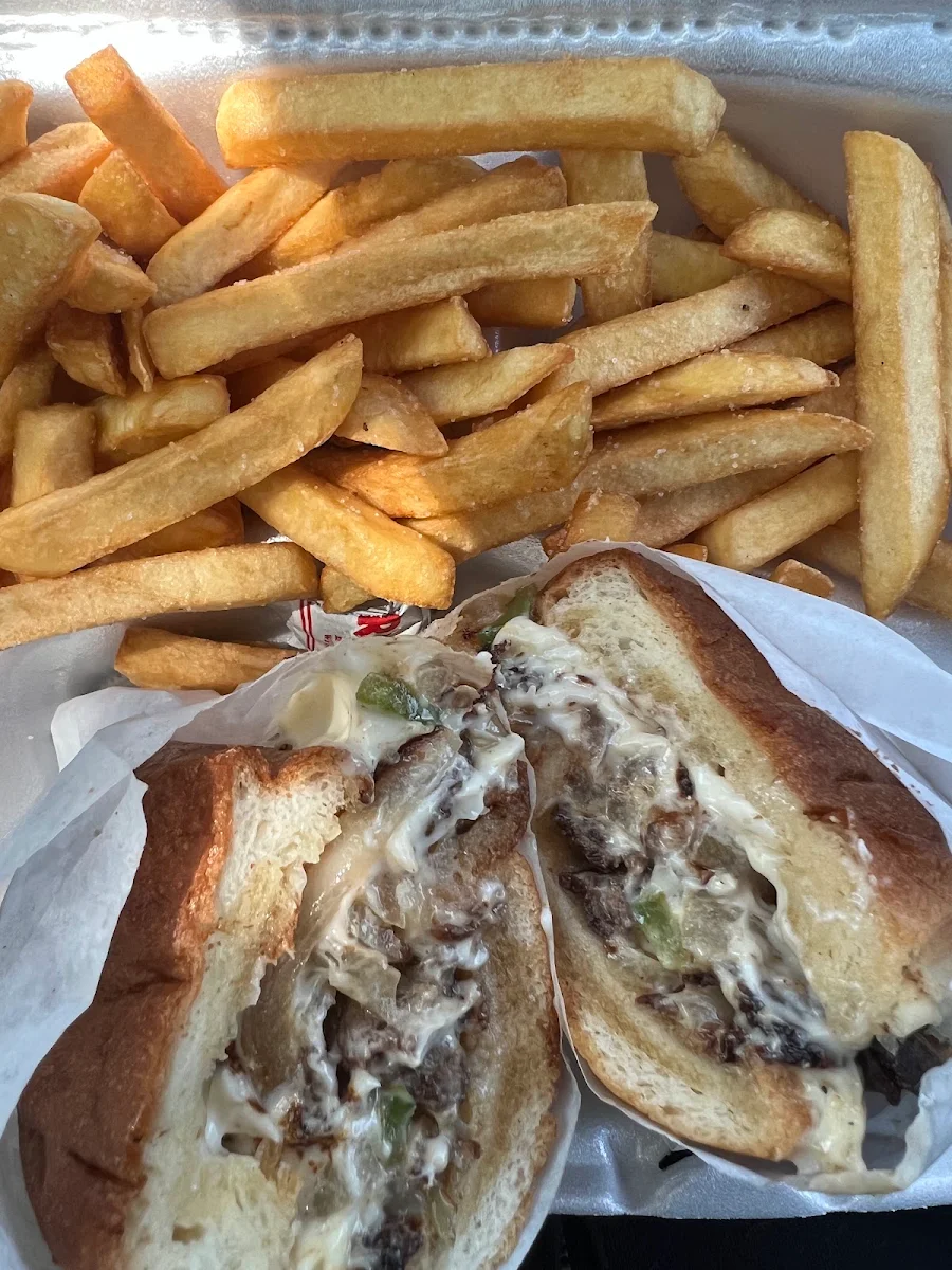 Philly Cheesesteak & Fries