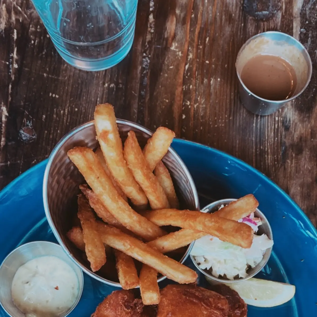 Coors Beer Battered Cod Fish & Chips